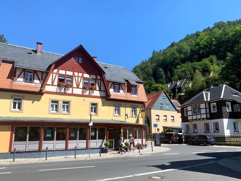 Pension Grenzeck Bad Schandau Exterior photo